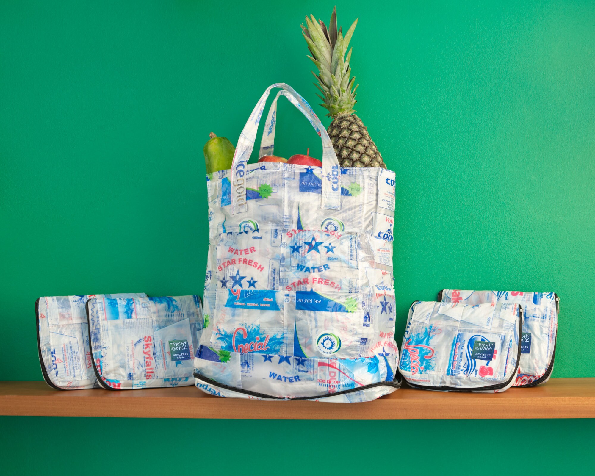 waste store エコバック Recycled Smart Shopping Bag Made From Plastic Waste - Etsy