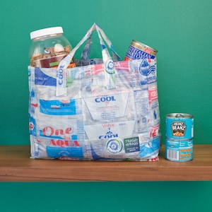 Recycled Tote Bag made from Plastic Waste
