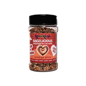 2GoodGuys Bagelicious Everything But The Bagel Korean Kick - Savoury Seasoning - Original Bagel Topping - Crunchy Toasted Seeds