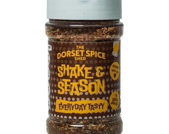 The Dorset Spice Shed - Shake & Season Everyday Tasty - celery salt the everyday edit - American classic with extra spiciness 250g