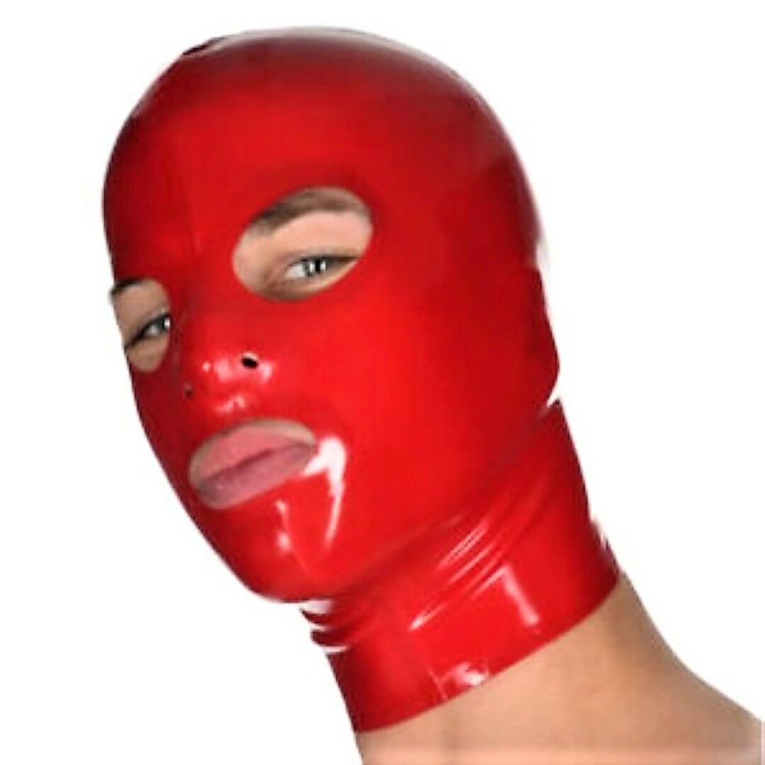 Latex Hood With Eye Nose And Mouth Openings And Rear Zipper L Etsy latex-hood-with-eye-nose-and-mouth-openings-and-rear-zipper-l-etsy