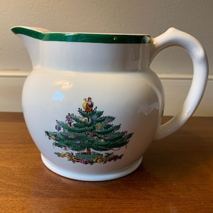 Spode Christmas Tree Gravy Boat Etsy