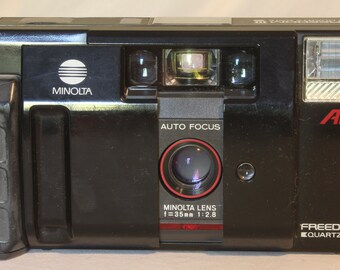 Minolta Freedom III Auto Focus Camera 1980s