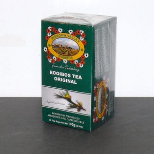 Biedouwvalley Rooibos Tea Original | Koffeinfritt | Inga tillsatser eller artificiella smakämnen | Fylligt och milt | 40 tepåsar à 2,5 g [100 g]