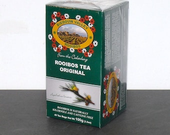 Biedouwvalley Rooibos Tea Original | caffeine-free | no additives or artificial flavors | full-bodied and mild | 40 tea bags, 2.5g each [100g]