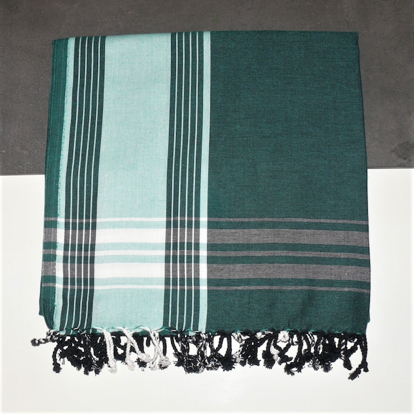 Écharpe / paréo Kikoy | 100x170cm | 100% coton | multicolore | comme paréo/étole, foulard, foulard, nappe