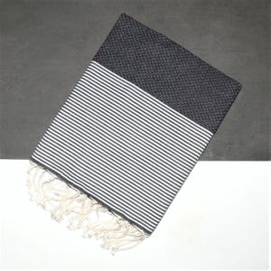 Asciugamano Turco Peshtemal 100% Cotone – Telo Hammam 90x180 Cm, Fouta Assorbente Per Sauna, Spiaggia, Yoga E Bagno