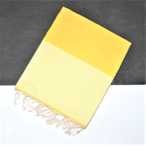 Hammam / bath towel, Fouta | ideal for beach, sauna, yoga, travel, bathing | 200 x 100 cm | 100% cotton | extra light, quick-drying