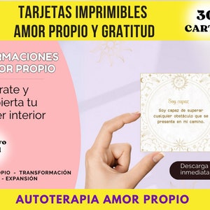 Cartões de afirmação de amor próprio | 30 cartas para aumentar seu poder e confiança pessoal | Um presente perfeito para sua saúde mental