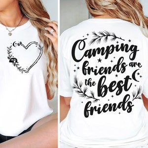 CAMPING Freunde Clipart, CAMPING SVG Bundle, Camper geschnitten, Mädchen Reise svg, Lagerfeuer svg png, Camping-Modus png