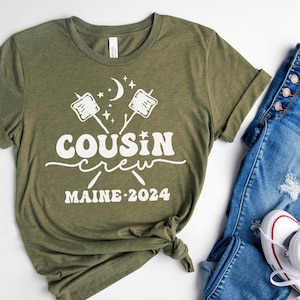 Cousin Crew, férias em família personalizadas svg, Camper png, Cousin Crew svg, Camp Life Svg, Lake Life Svg, fogueira png, modo de acampamento png, CousinTrip