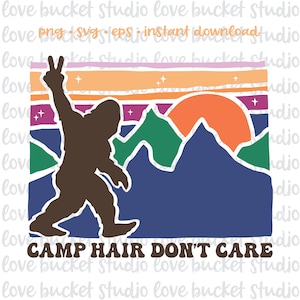Bigfoot svg, Funny Camping svg, CAMPING SVG, Big Foot svg, CAMPING Clipart, Camper Svg, Camp Life Svg, Lake Life Svg, fogata svg, Sasquatch, Yeti