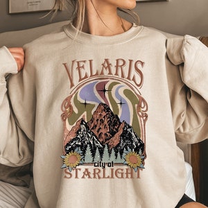 ACOTAR Velaris Sweatshirt, SJM Tee City of Starlight, A Court Of Thorn And Roses Tshirt, Illyrer der Nacht Gericht Hoodie, Bookish Tshirt