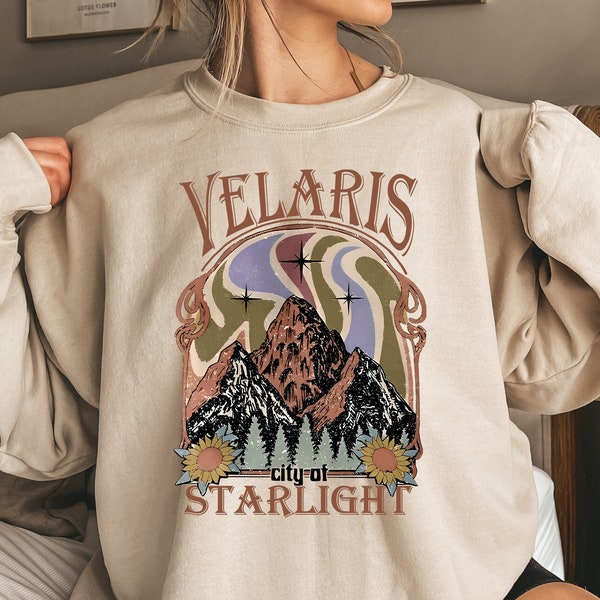 ACOTAR Velaris Sweatshirt, SJM tee City of Starlight, A Court Of Thorn And Roses Tshirt, Illyrians Of The Night Court Hoodie, Bookish Tshirt