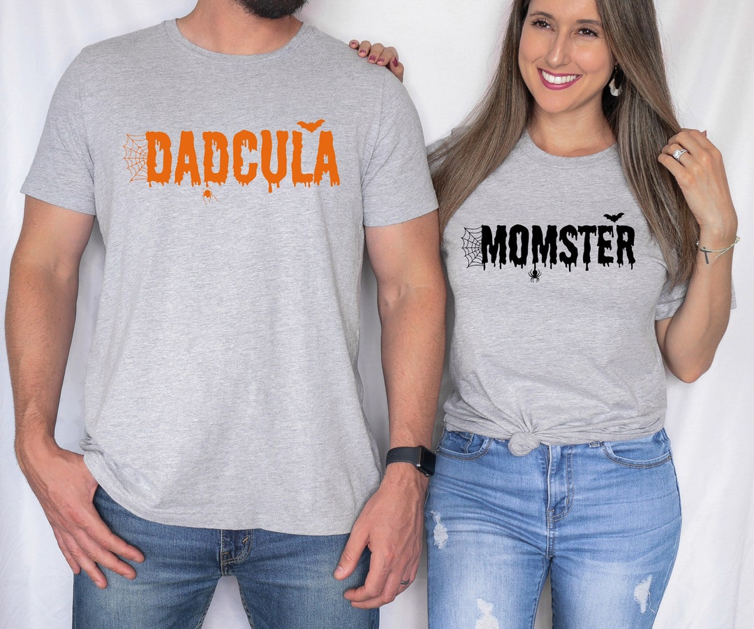 Momster and Dadcula Halloween Shirts Momster Shirt Dadcula - Etsy