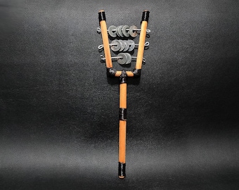 ユニークなイシス銅製シストラム古代エジプトの神聖な楽器ステンレス製