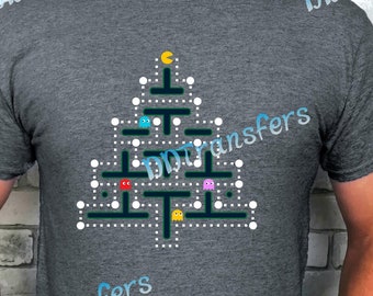 Game/Fan Art - Gaming Christmas Tree - Ready to Press - DTF Transfer
