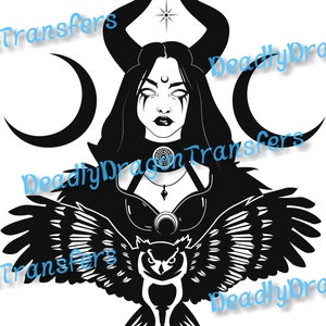 Hecate Goddess (3)  - Ready to Press - DTF Transfer