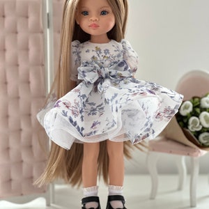 Schöne Puppe in Kleid mit langen blonden Haaren, Paola Reina, Geburtstag Geschenk Tochter, Geschenk Mädchen Spielzeug, Geschenk beste Freund Bild 10