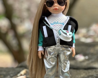 Schöne Puppe Paola Reina Cartmit blonden Haaren und grauen Augen, Fashionista Puppe, Geschenk für Mädchen, Geschenk beste Freundin