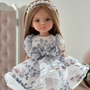 Schöne Puppe in Kleid mit langen blonden Haaren, Paola Reina, Geburtstag Geschenk Tochter, Geschenk Mädchen Spielzeug, Geschenk beste Freund Bild 1
