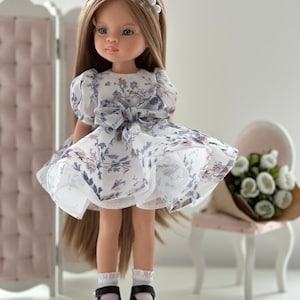 Schöne Puppe in Kleid mit langen blonden Haaren, Paola Reina, Geburtstag Geschenk Tochter, Geschenk Mädchen Spielzeug, Geschenk beste Freund Bild 5