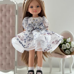 Schöne Puppe in Kleid mit langen blonden Haaren, Paola Reina, Geburtstag Geschenk Tochter, Geschenk Mädchen Spielzeug, Geschenk beste Freund Bild 3