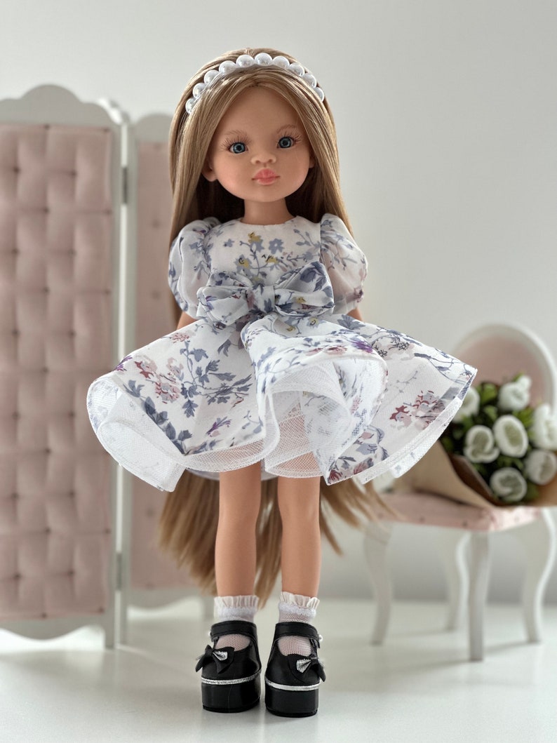 Schöne Puppe in Kleid mit langen blonden Haaren, Paola Reina, Geburtstag Geschenk Tochter, Geschenk Mädchen Spielzeug, Geschenk beste Freund Bild 3