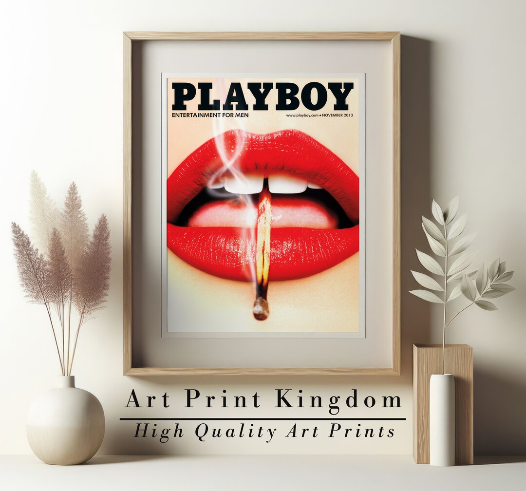 Playboy Playboy Print Magazine Cover Magazine Print Pop Art Supermodel ...