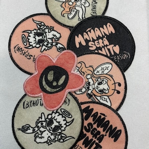 Bichota season patches, Karol g bichota patches, ready  iron on patches