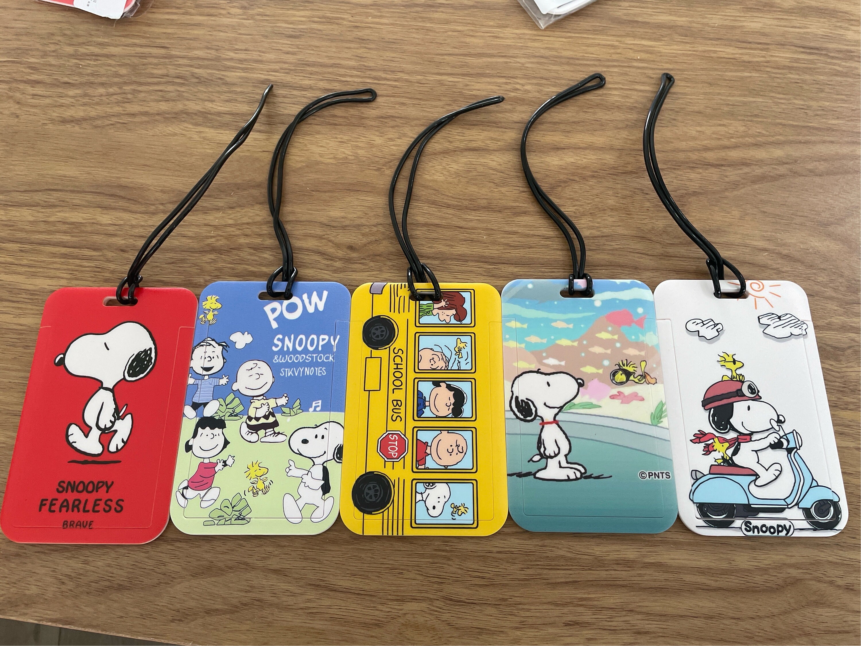 Snoopy Luggage Tag Etsy