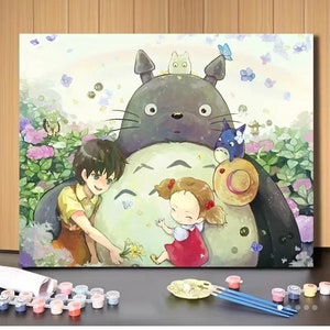 Free Anime Series Paint By Numbers - PBN Canvas