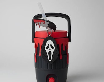 Ghostface Cooler Can Holder