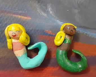 Imperfect Mini Mermaid magnet set