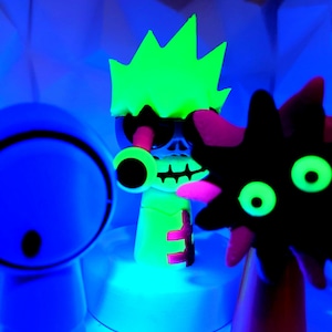 Sprunki Incredibox フェーズ3 3個セット パック4 - 暗闇で光る