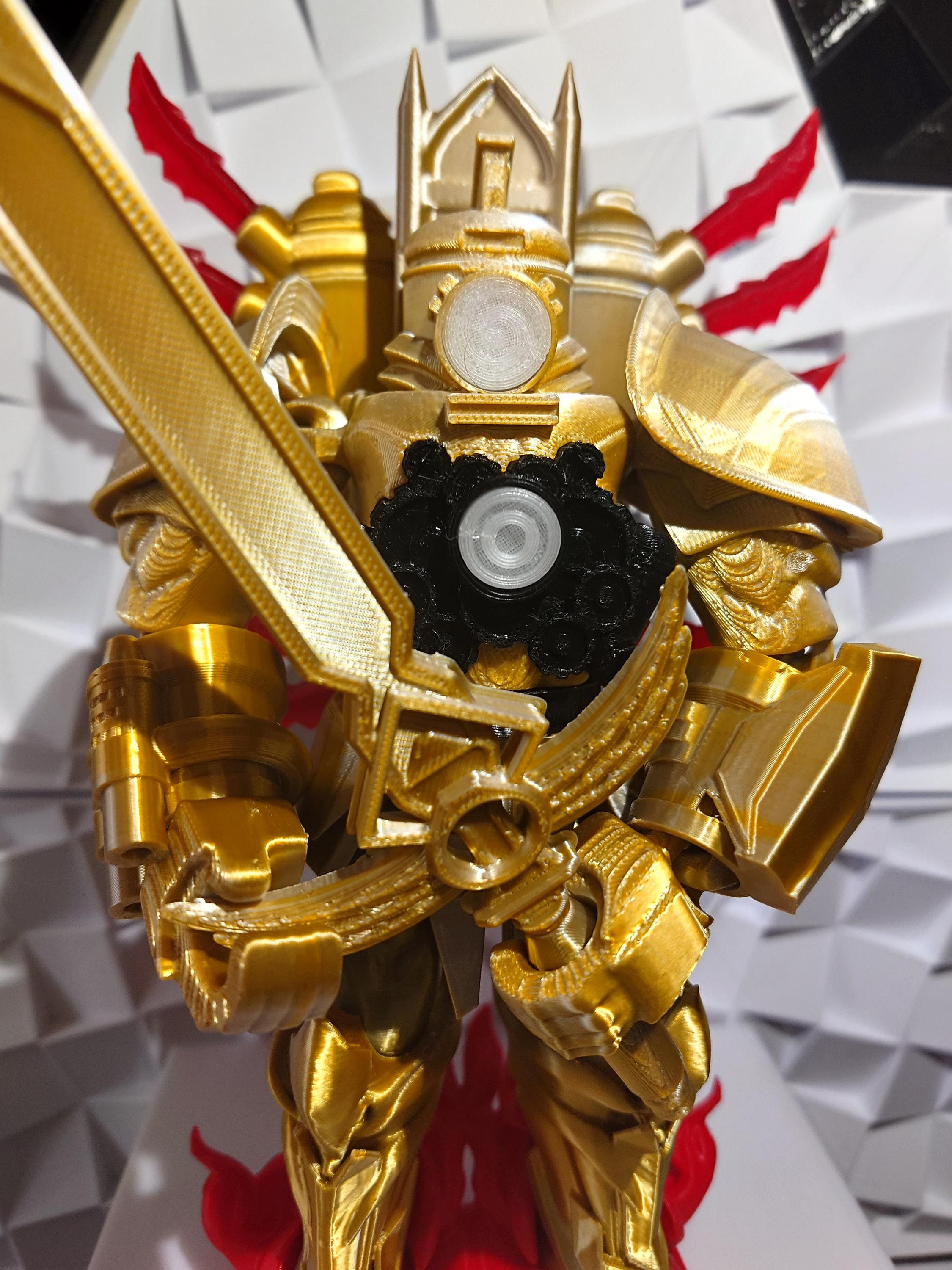 Skibidi Toilet - Mega Titan ClockMan Shinny Over 23cm or 9inches tall!