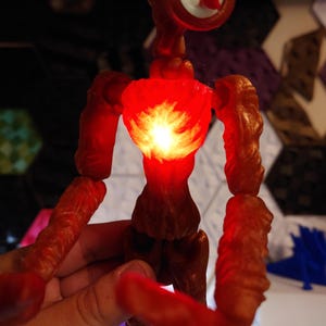 Roblox Siren Heads Doll - Articulated and glow in the dark, 22cm high or over 9 inches tall with LED image 16