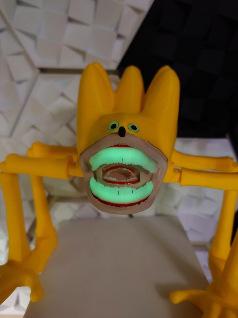 Shin Super Sonic Nightmare – Articulated Glow-in-the-Dark Monster Figure 8"+ tall image 16