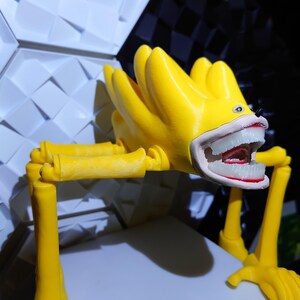 Shin Super Sonic Nightmare – Articulated Glow-in-the-Dark Monster Figure 8"+ tall image 17