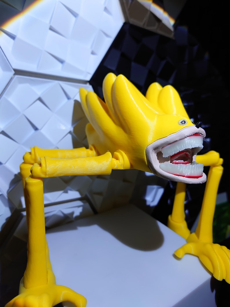 Shin Super Sonic Nightmare – Articulated Glow-in-the-Dark Monster Figure 8"+ tall image 17