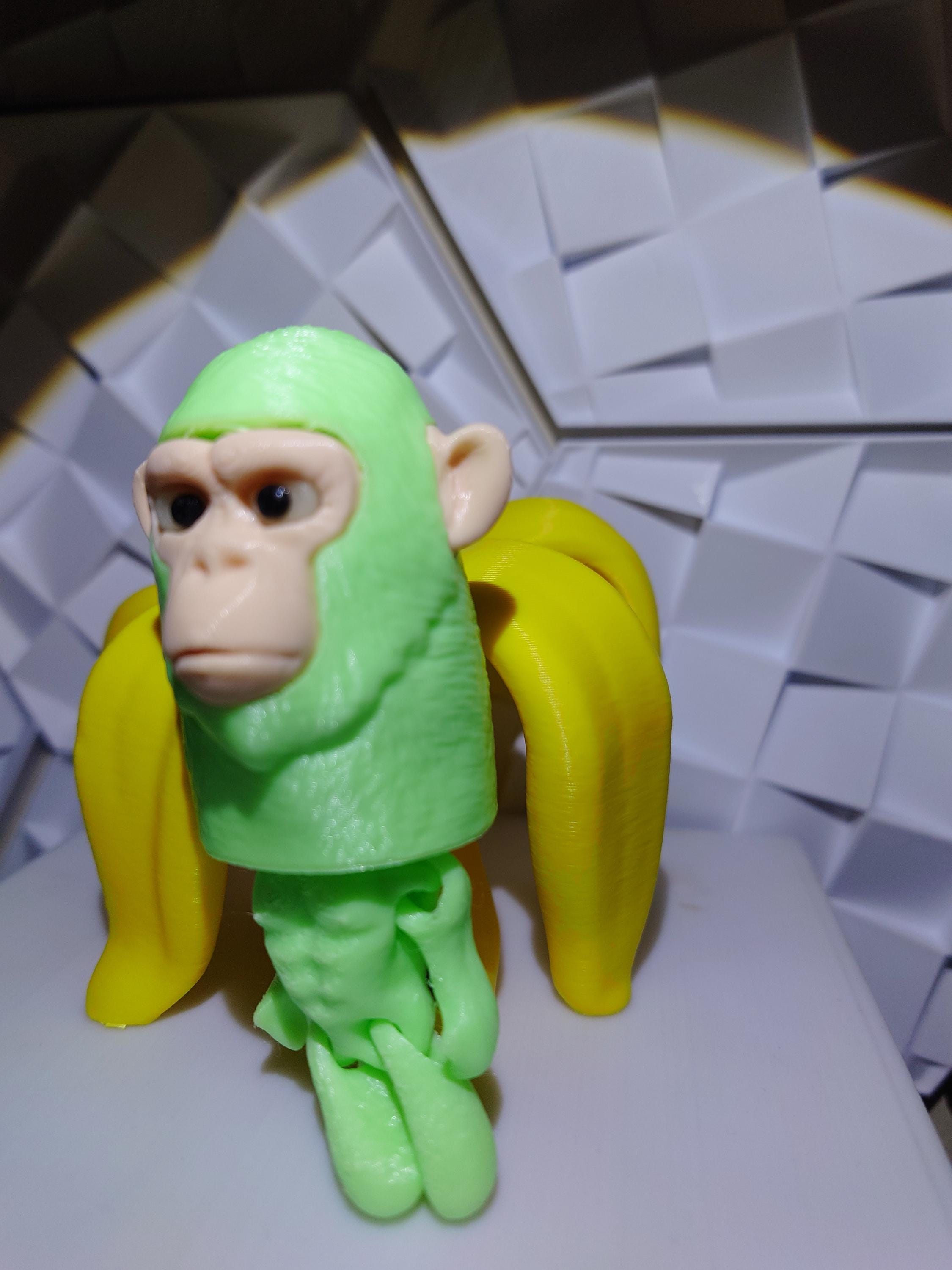 Patrón de Chimpancé Bananini a crochet: Mono plátano de peluche amigurumi  (guía en PDF) - Etsy México, image size:2250x3000