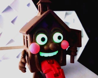 Ekso Sikola Glow-in-the-Dark Figure | Moving tongue | Removable Sign | Brainrot-Inspired Collectible