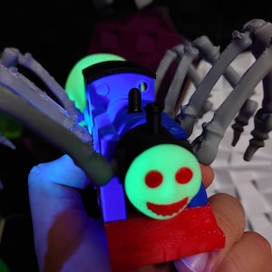 Nightmare Thomas Exe The Tank Engine 5"tall 10 | Glow in the dark