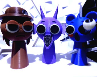 Sprunki Incredibox set of 3 pack 10 - Glow in the dark
