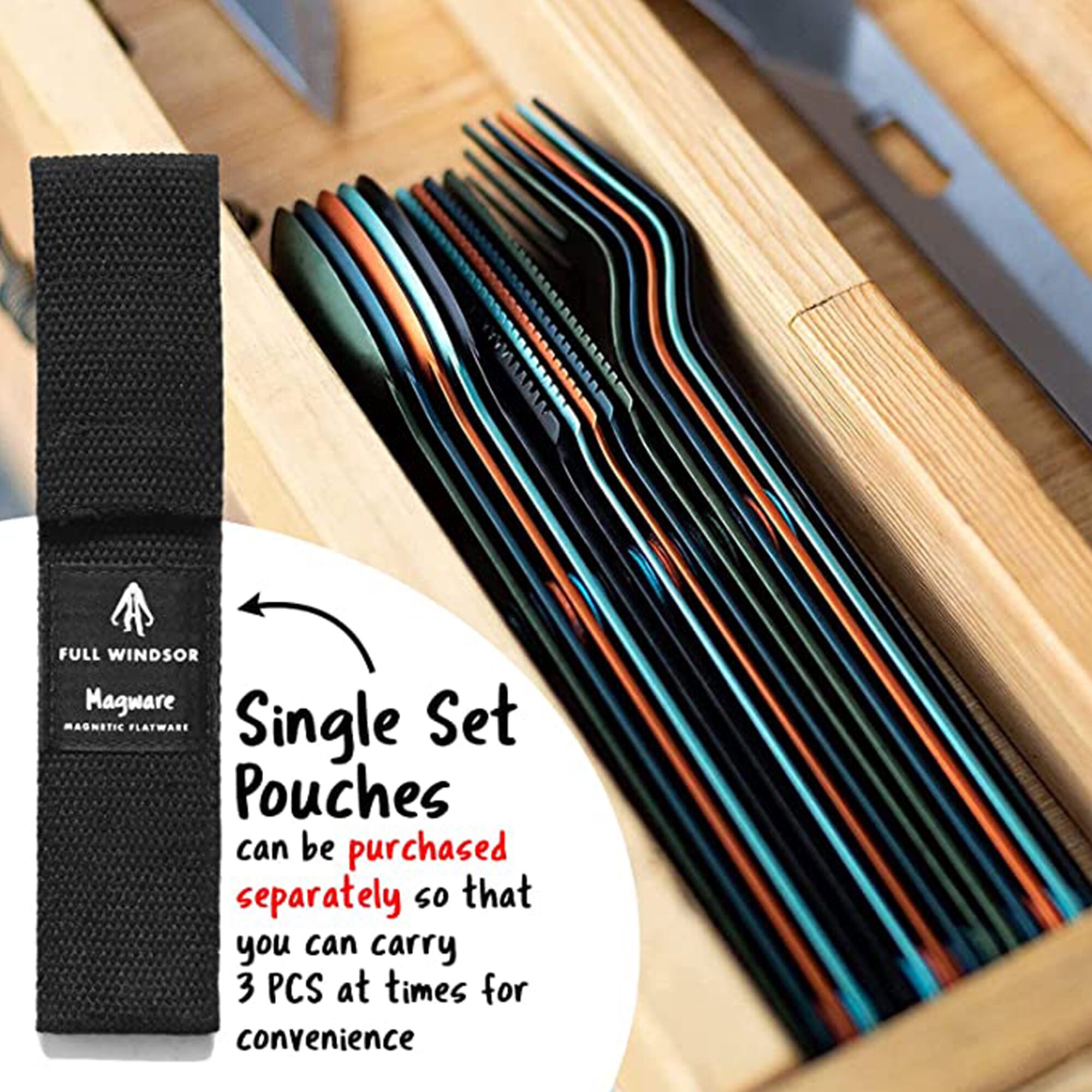 MAGWARE Camping Utensils Set Portable & Reusable Etsy