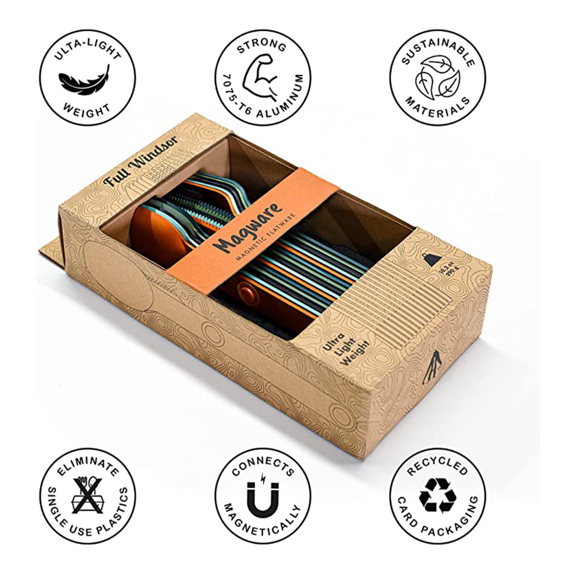 MAGWARE Camping Utensils Set Portable & Reusable Etsy