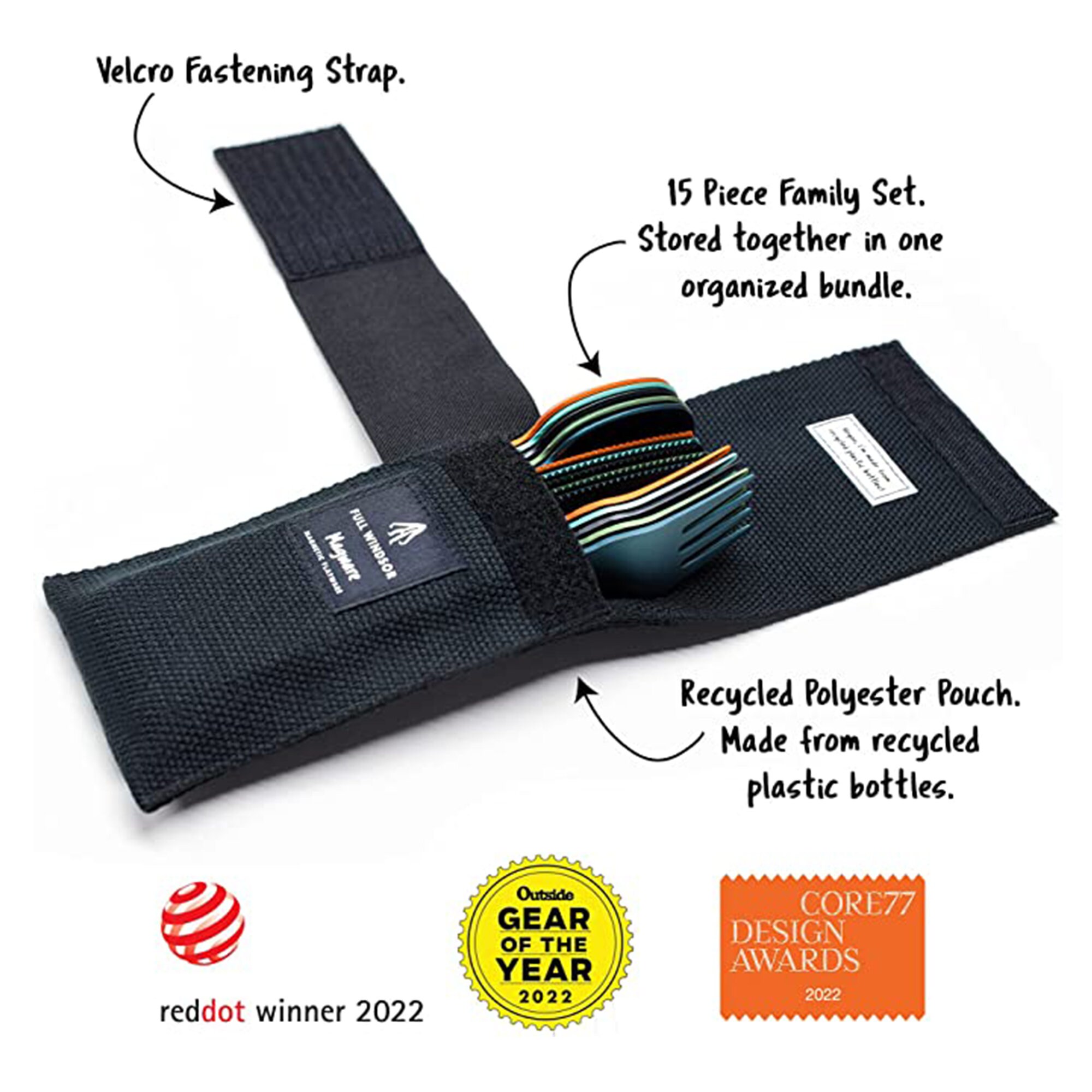 MAGWARE Camping Utensils Set Portable & Reusable Etsy