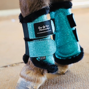 Botas de escovação (conjunto de 2) tamanho mini a pônei