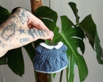 Pattern Dressknitting pattern for frog (5.3inches)