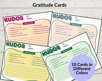 Employee / Staff Appreciation Cards